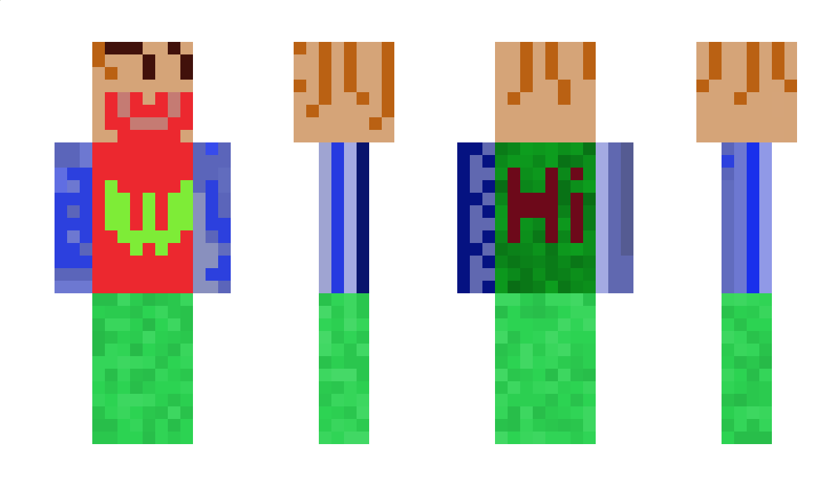 CraftyWesleyYT Minecraft Skin