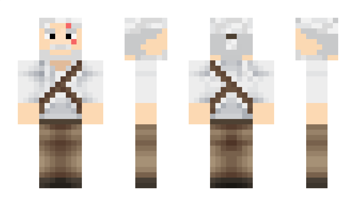 Geralt Minecraft Skin