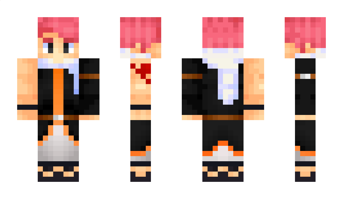 SpitfireRed Minecraft Skin