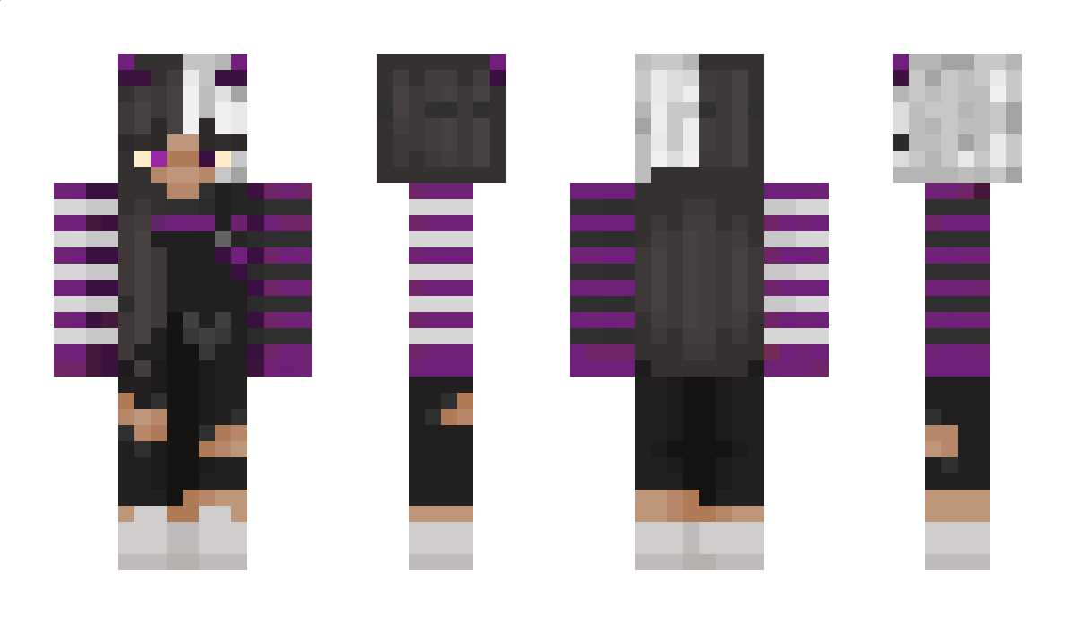 Blackand Minecraft Skin