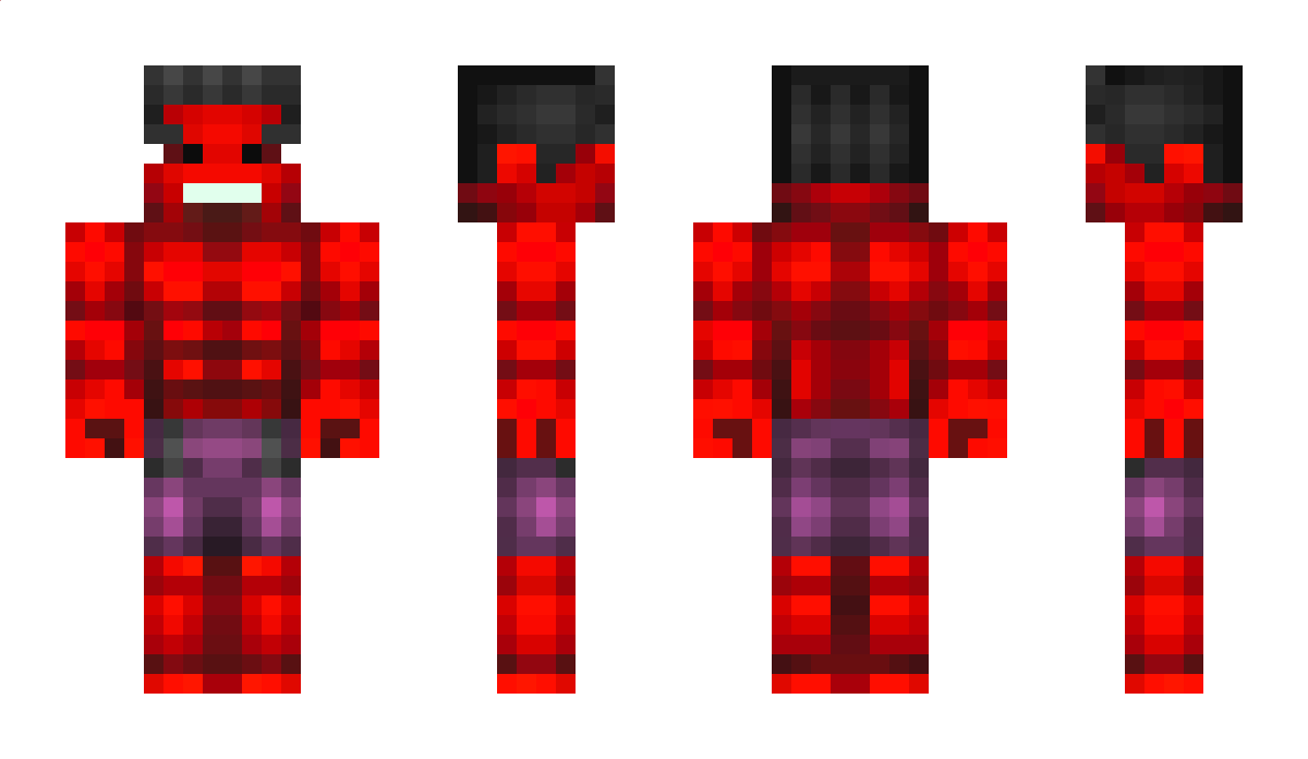 RedHulk Minecraft Skin