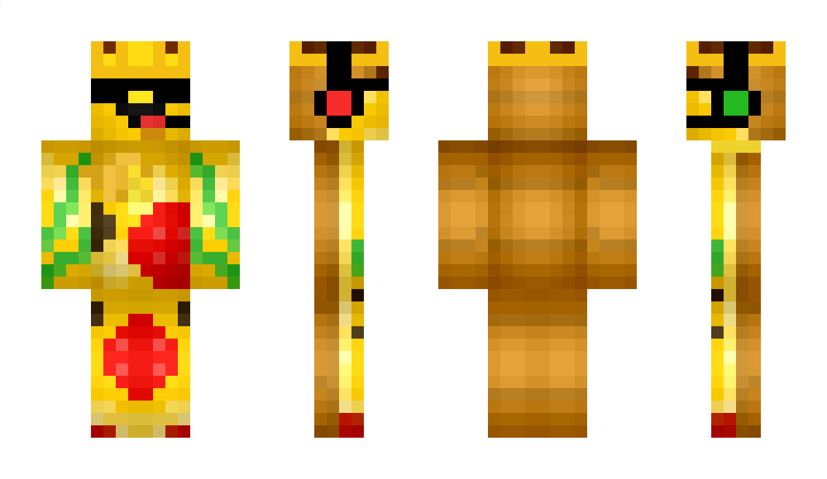 PizzaKing Minecraft Skin