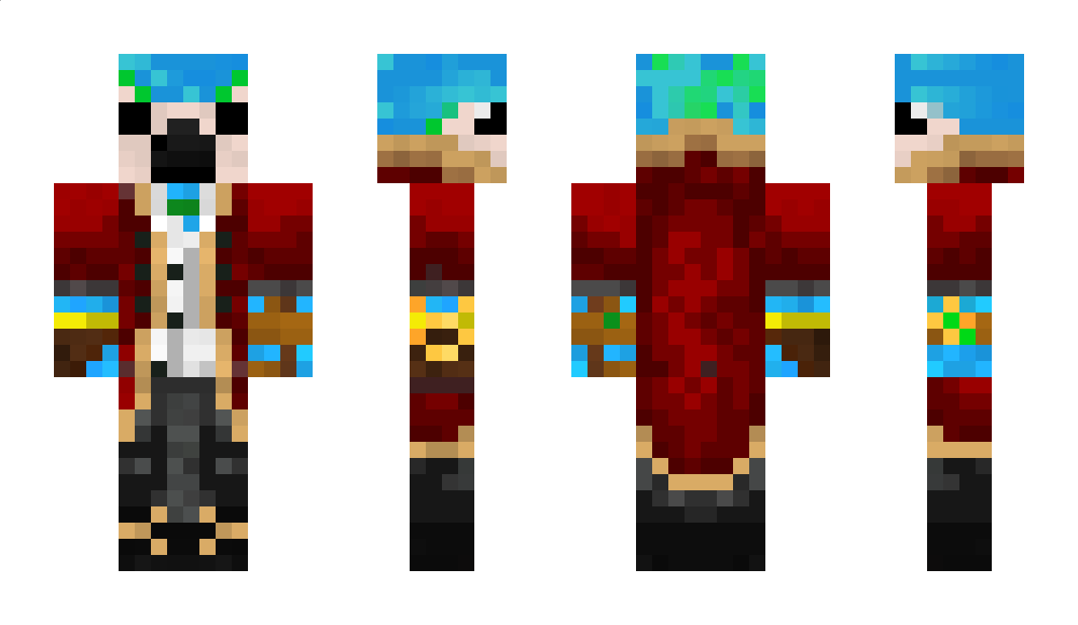 CaptainBlue05 Minecraft Skin