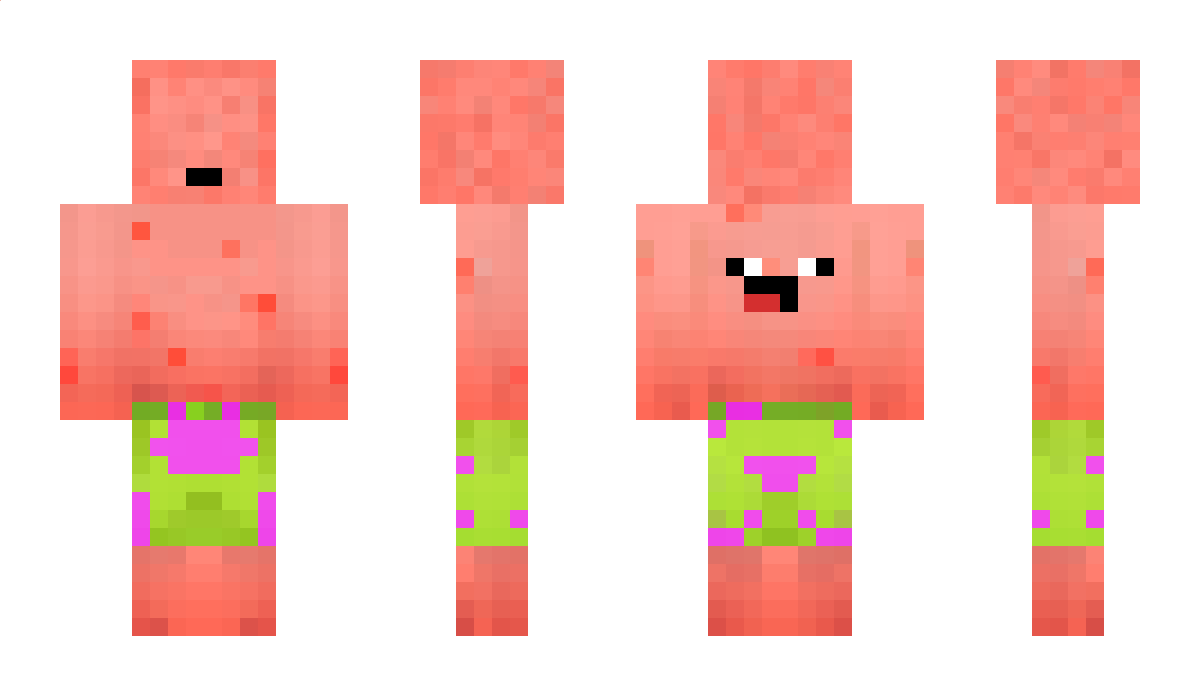 PatrickStars Minecraft Skin