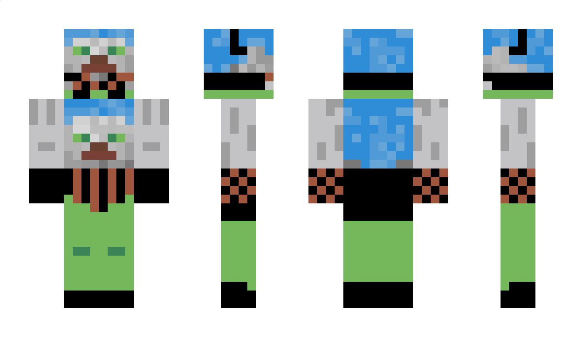 Chequered_Zip Minecraft Skin