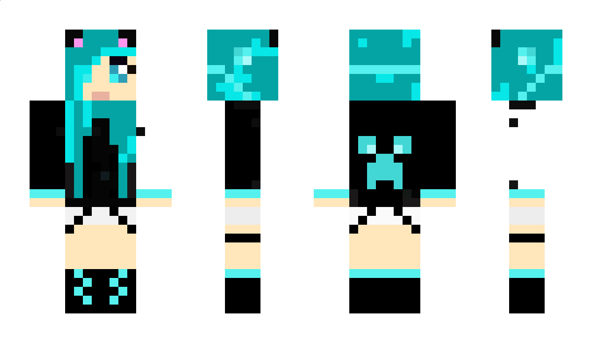 NotAurora Minecraft Skin