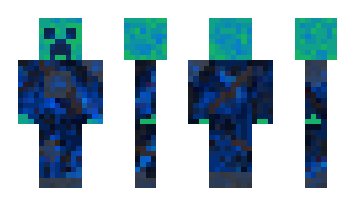 Charg3dCreeper Minecraft Skin