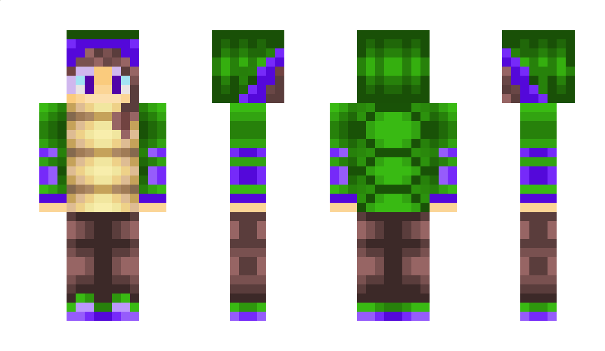 TurtleDivas Minecraft Skin