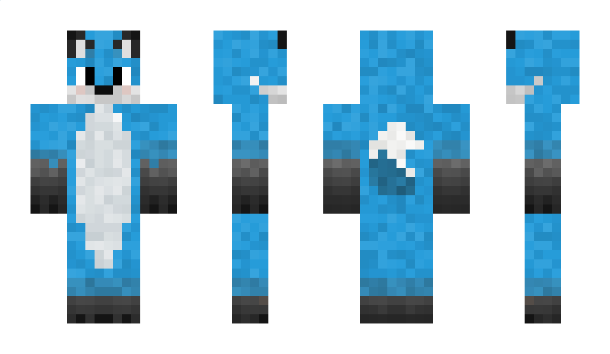 BlueTechnician Minecraft Skin