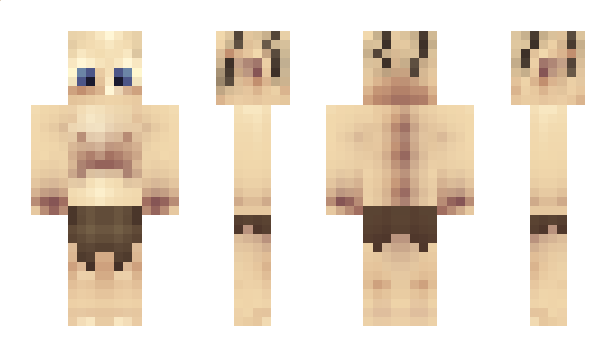 Smeagol Minecraft Skin