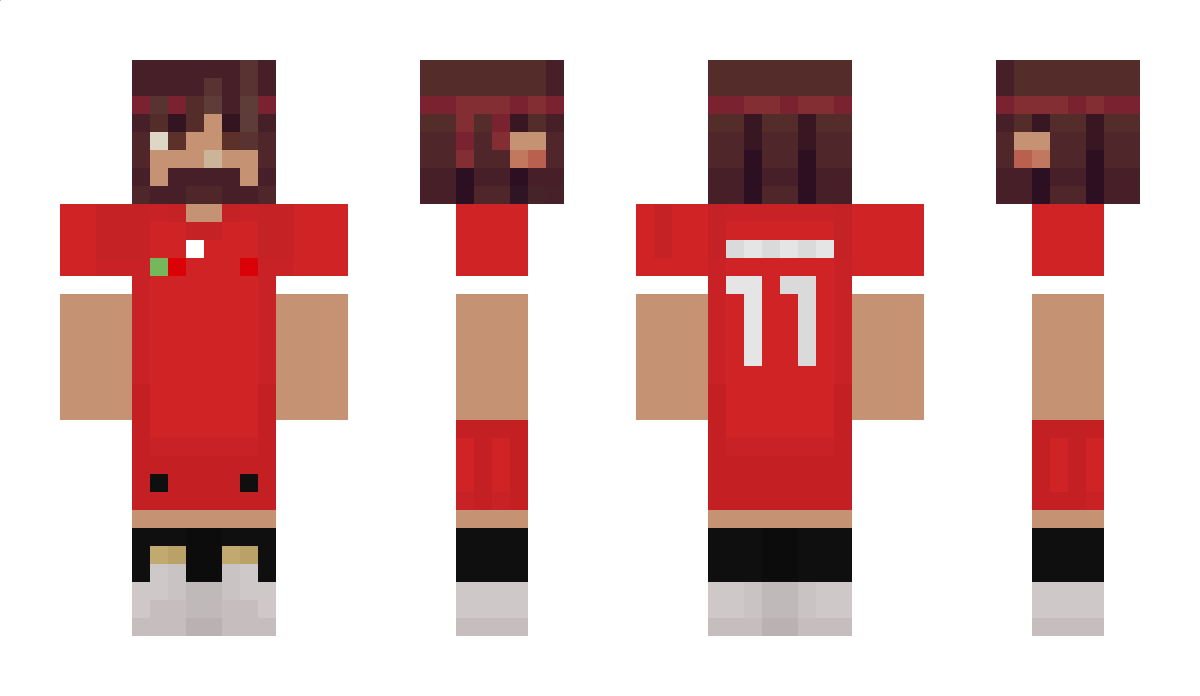 HANDEVIL Minecraft Skin