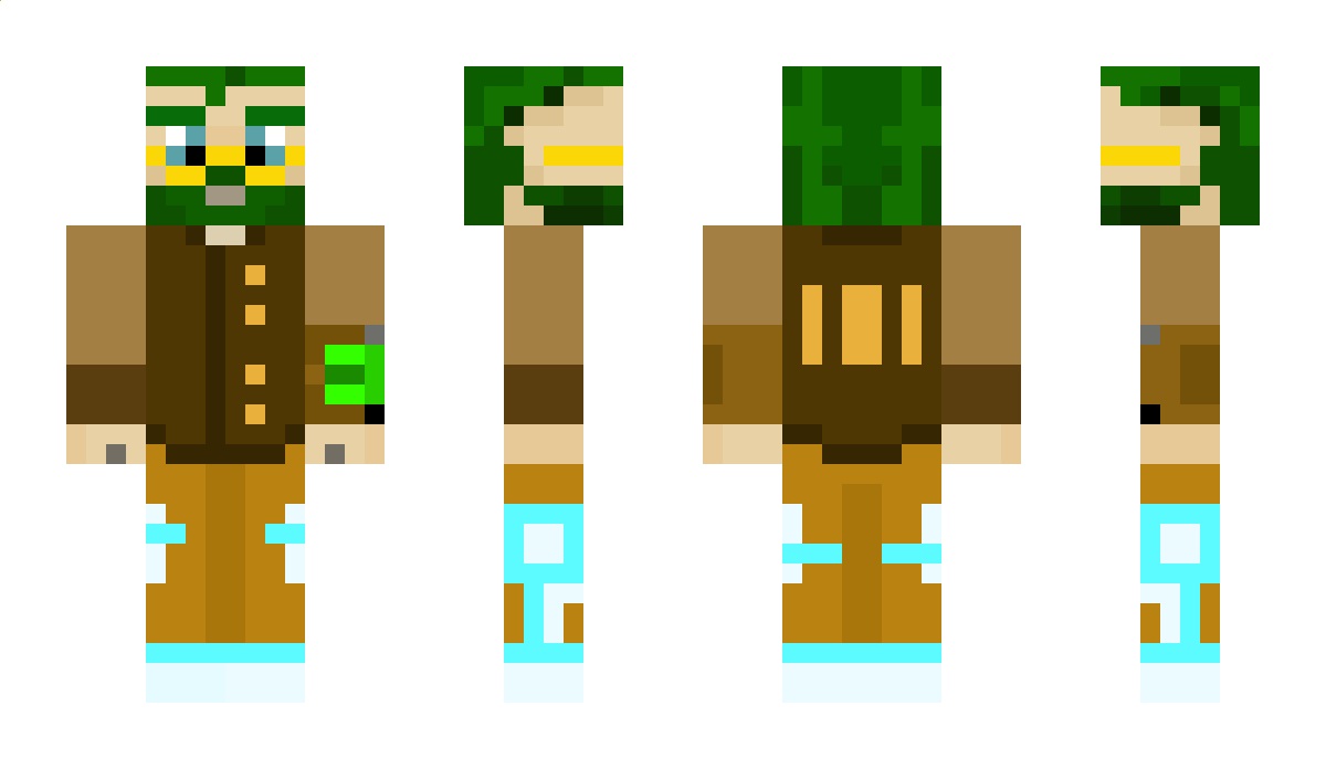 Biosteampunk Minecraft Skin