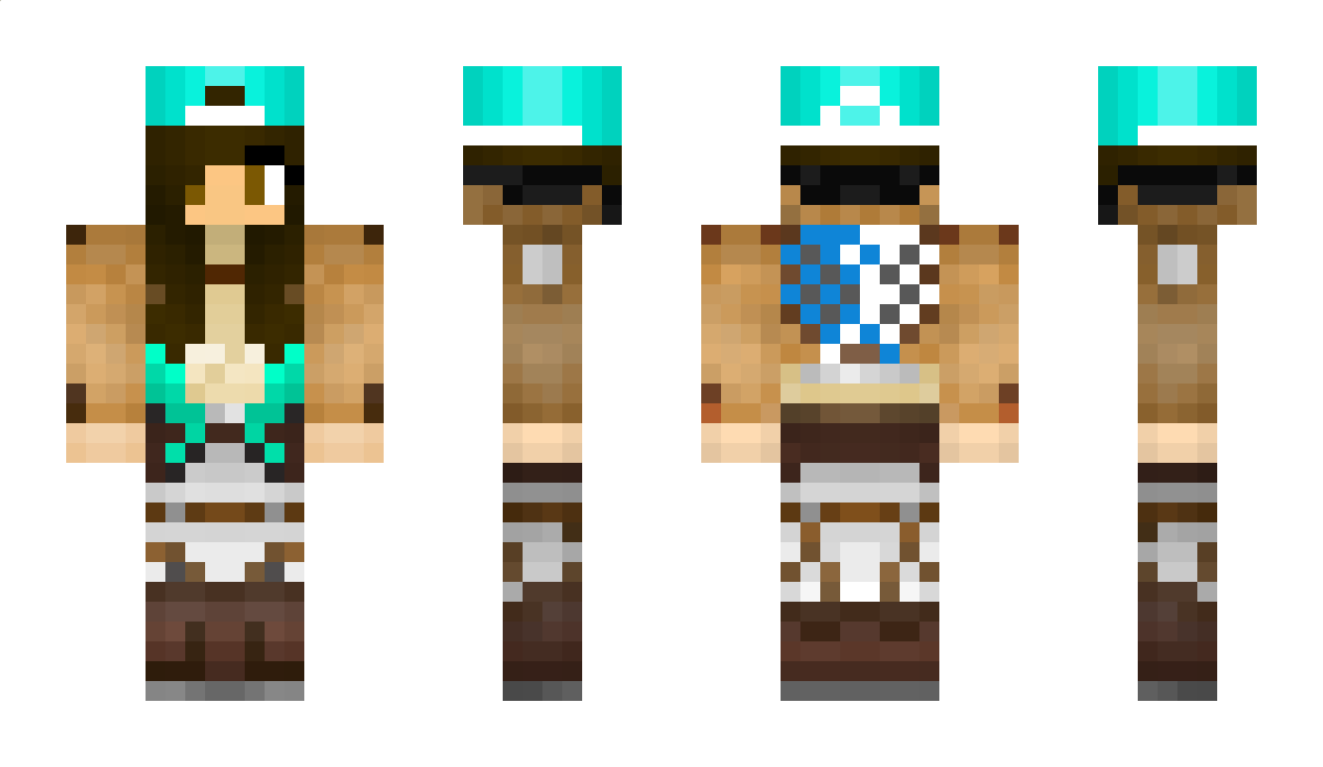 BlockyDiamond Minecraft Skin