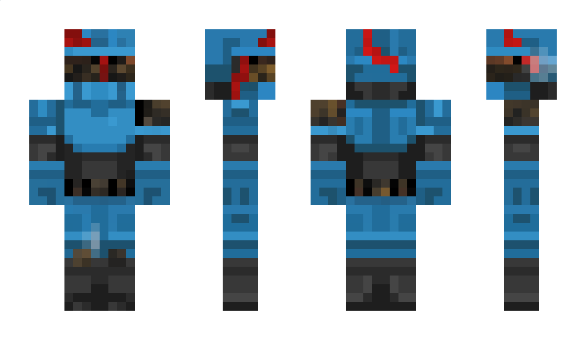 PhantomBionic Minecraft Skin