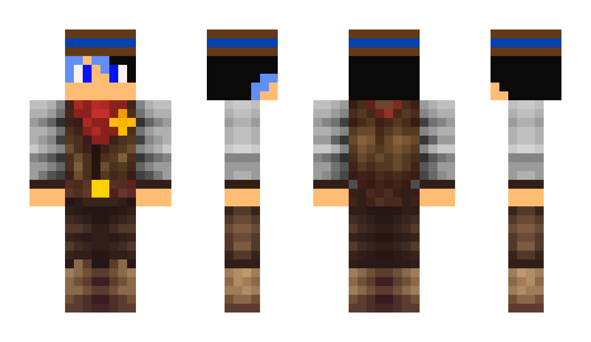 Wyrewolwerowany Minecraft Skin