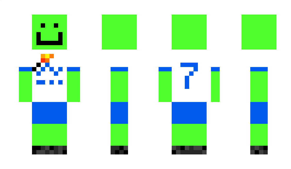 Fjellbluss Minecraft Skin