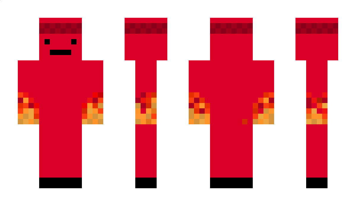 FlamingNinja8 Minecraft Skin
