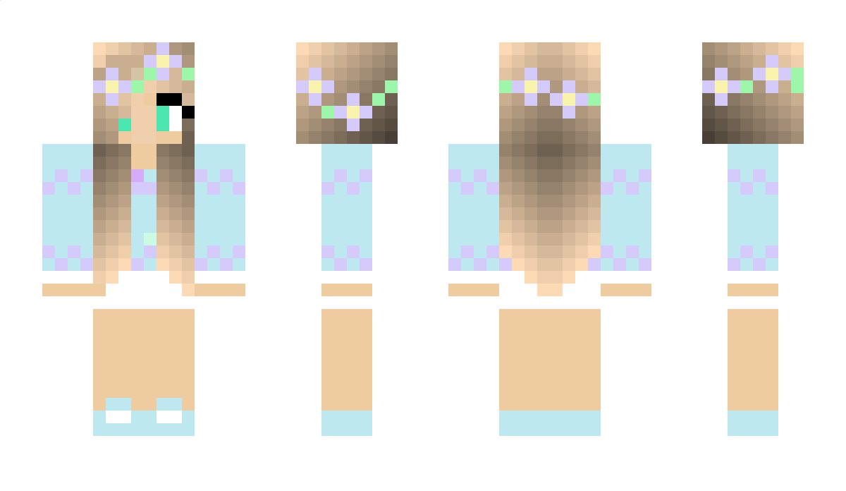 morenita Minecraft Skin