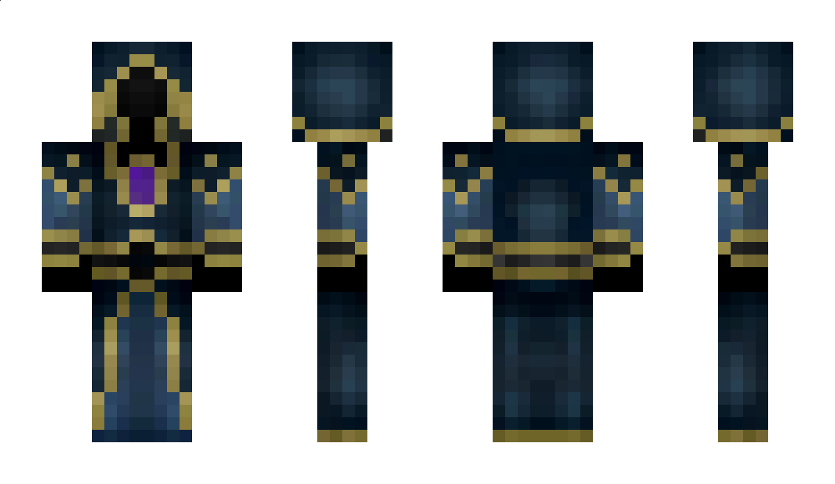 bl4ck0schtroumpf Minecraft Skin