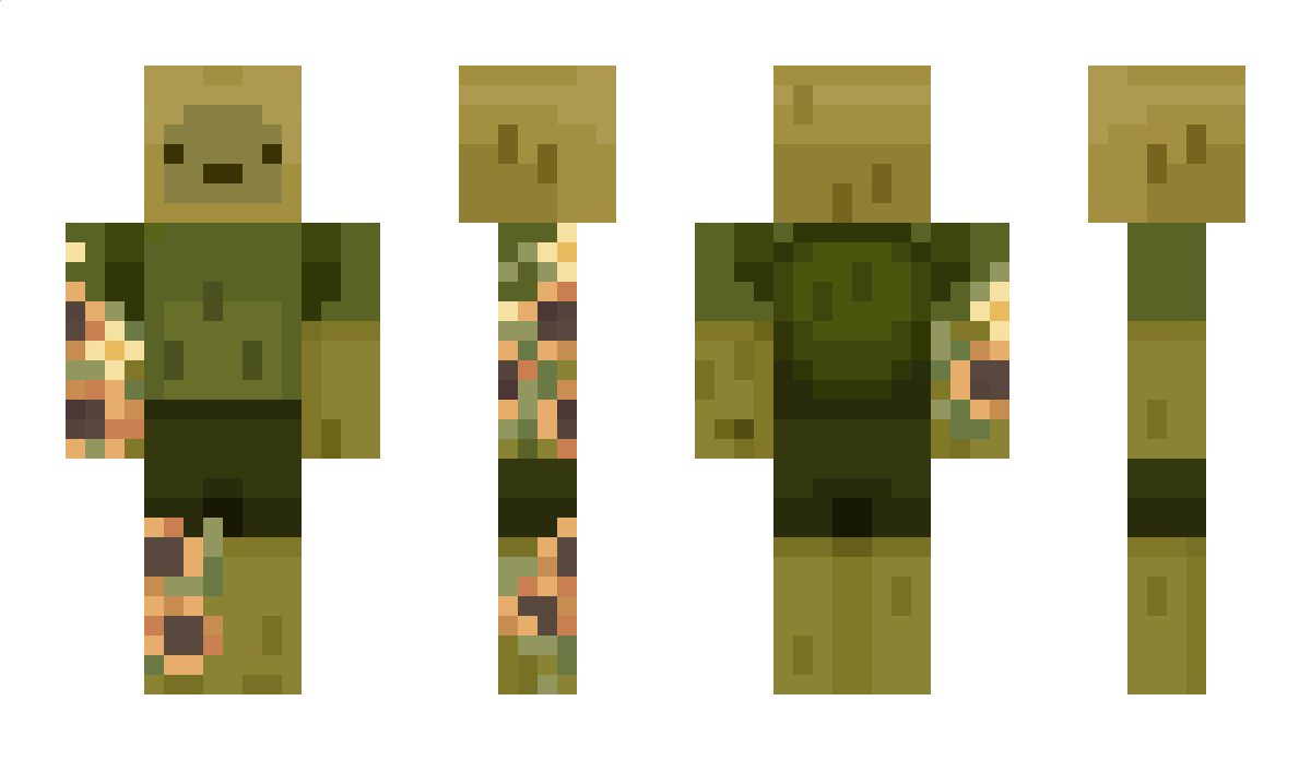 LightYellowFrog Minecraft Skin