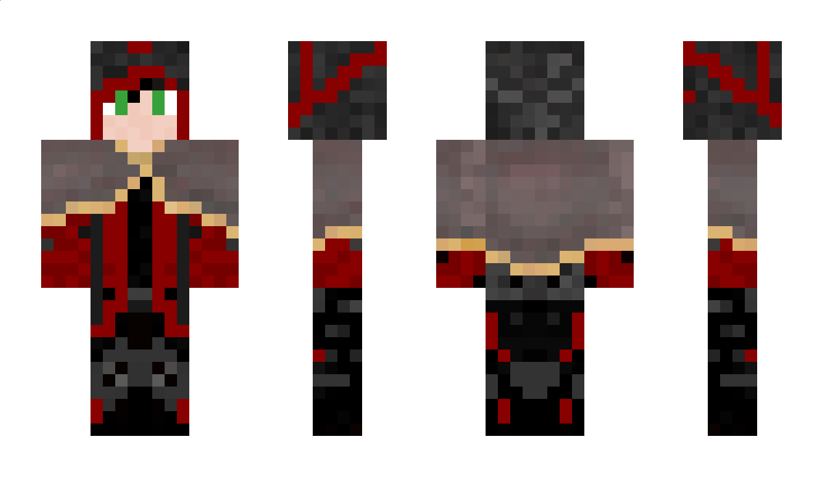 HitoriKage Minecraft Skin