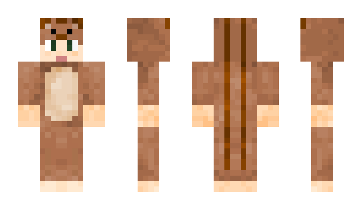 Squirrel Minecraft Skin