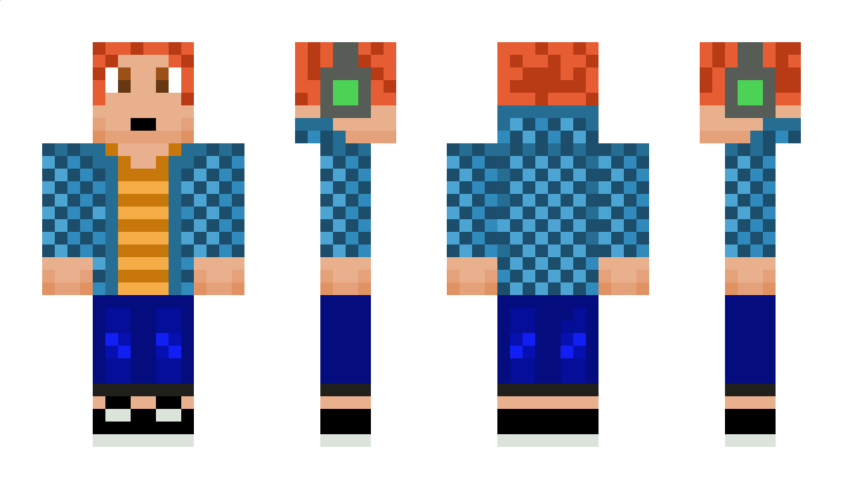 NerdyBouncer Minecraft Skin