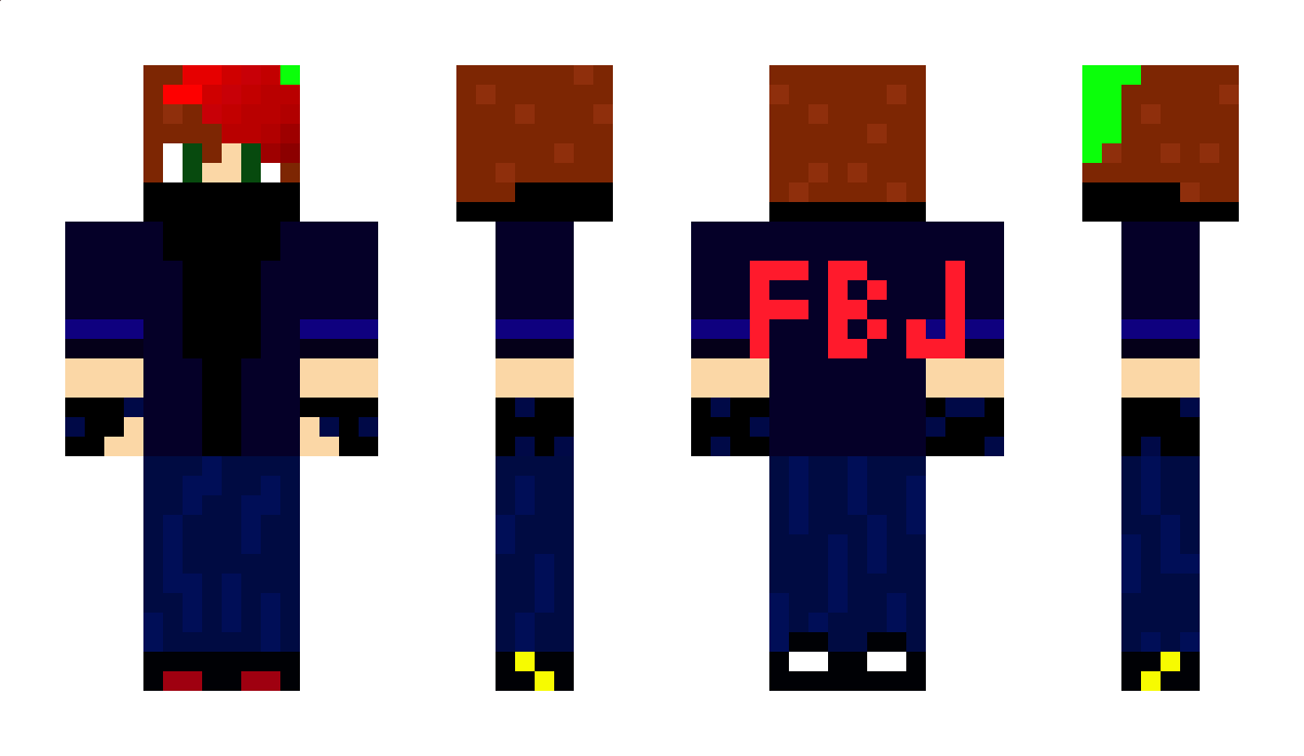 FearedBlackJack Minecraft Skin