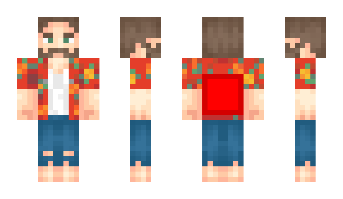 Wodkaglas Minecraft Skin