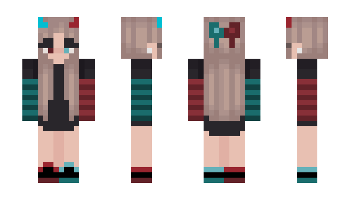 LegitGirlGamer Minecraft Skin