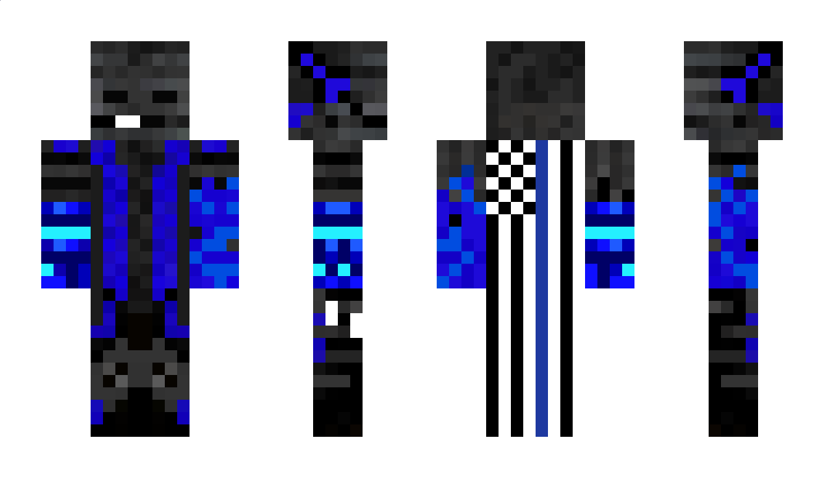 BlueWitherr Minecraft Skin