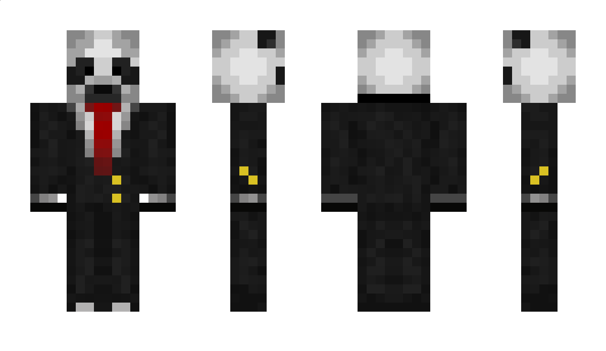 LuznyThePanda Minecraft Skin