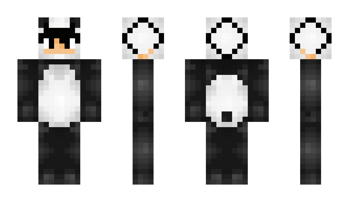 PandaBoi Minecraft Skin