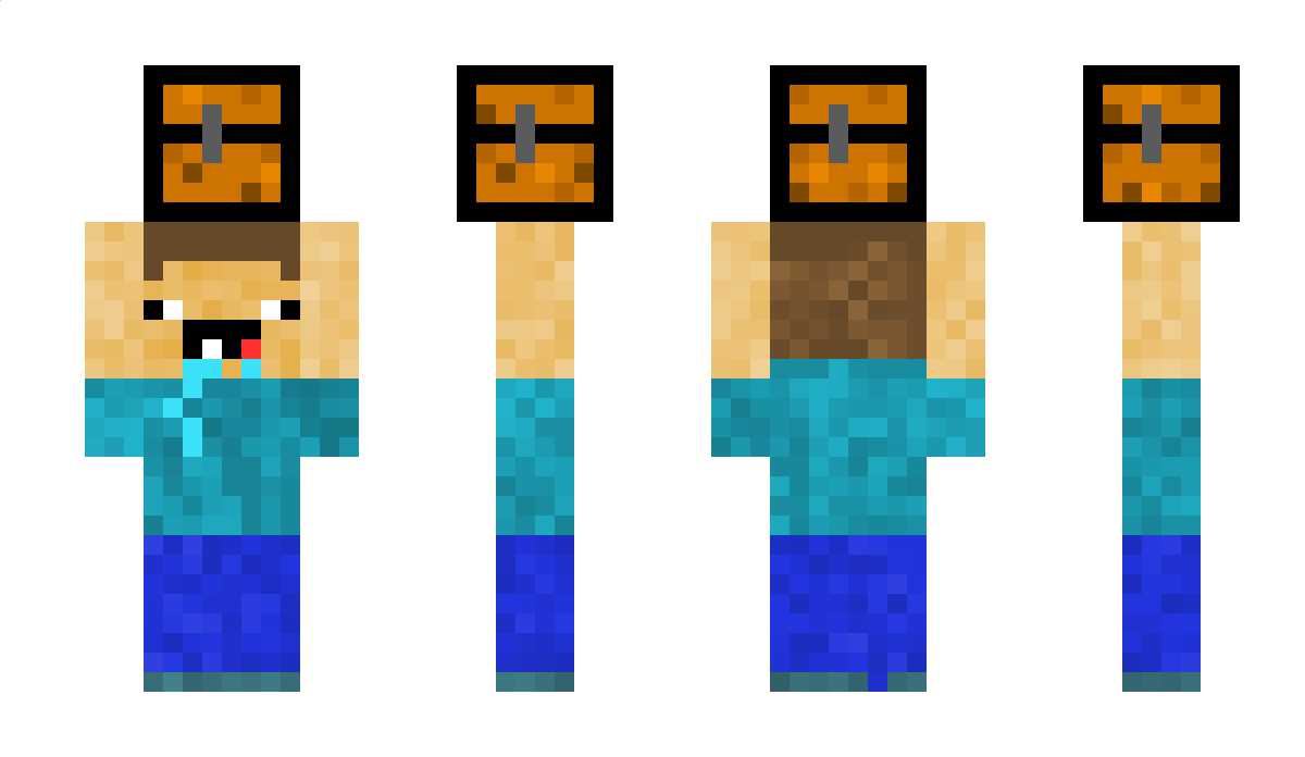 55inidnelB Minecraft Skin