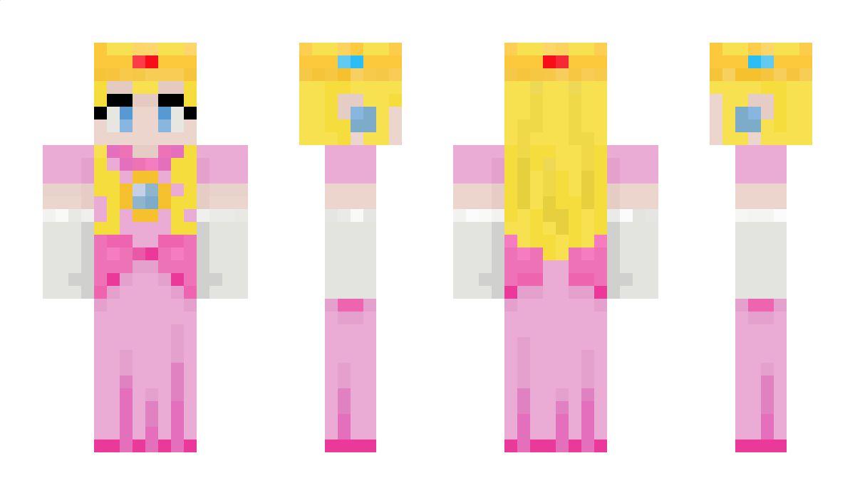 PrincessPeach69 Minecraft Skin