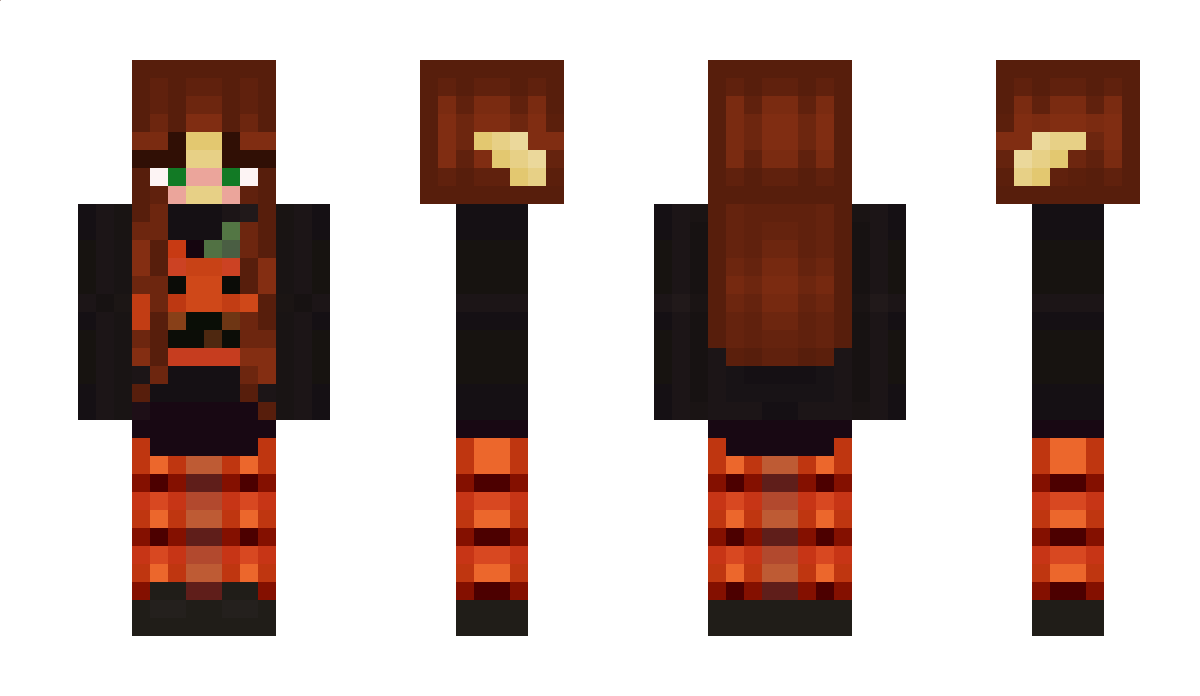 QueenCorvo Minecraft Skin