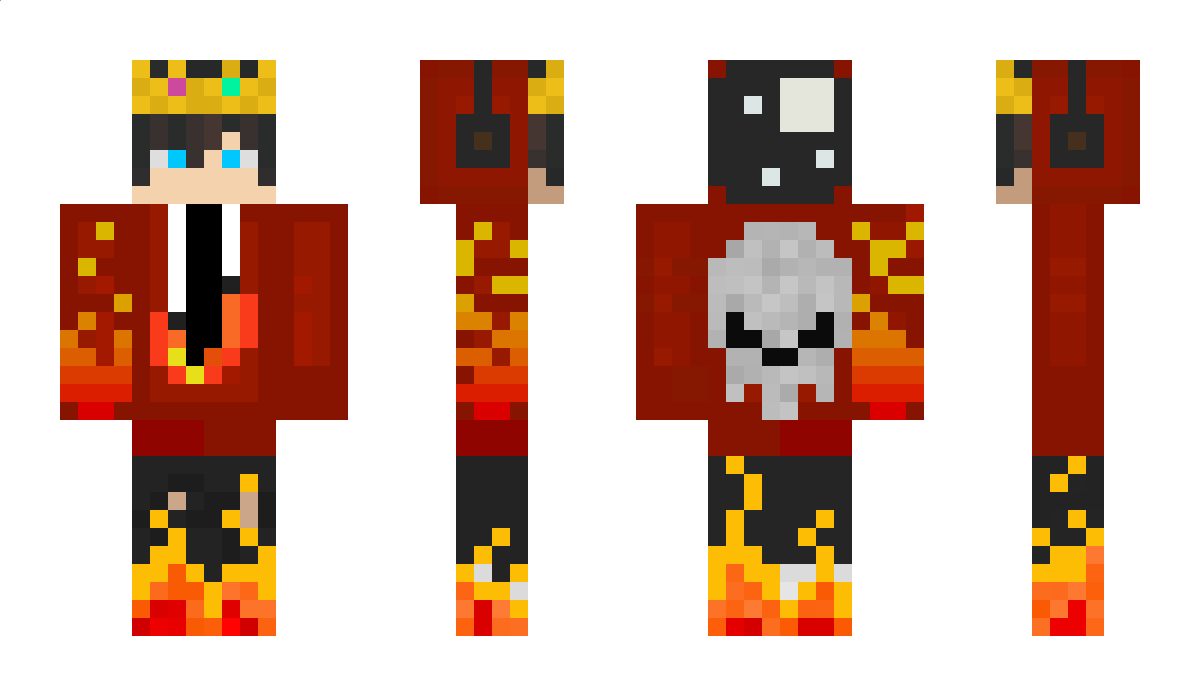 FadeOrangeBlaze Minecraft Skin