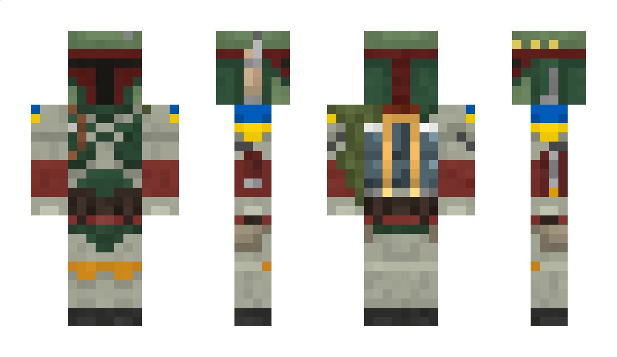 BobaFett Minecraft Skin