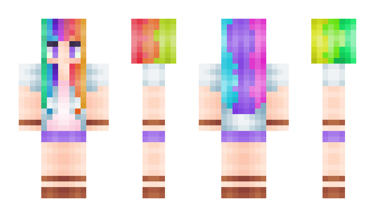 _Rainbow_ Minecraft Skin