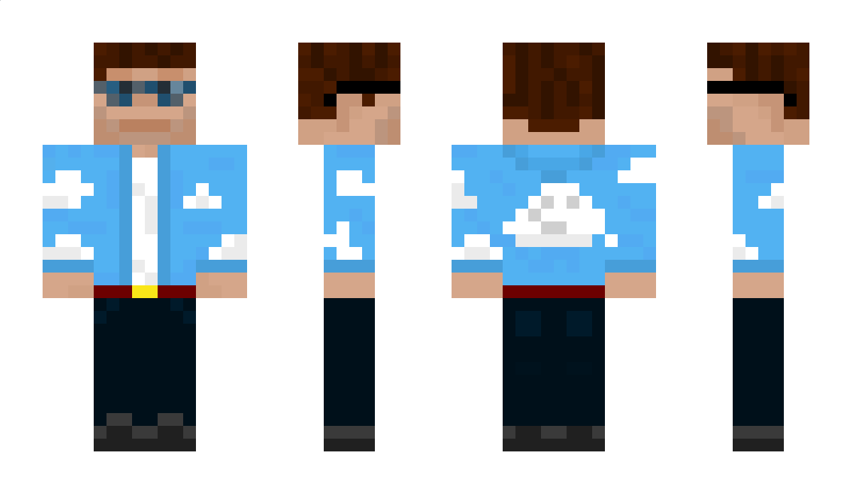 CIoudMan Minecraft Skin