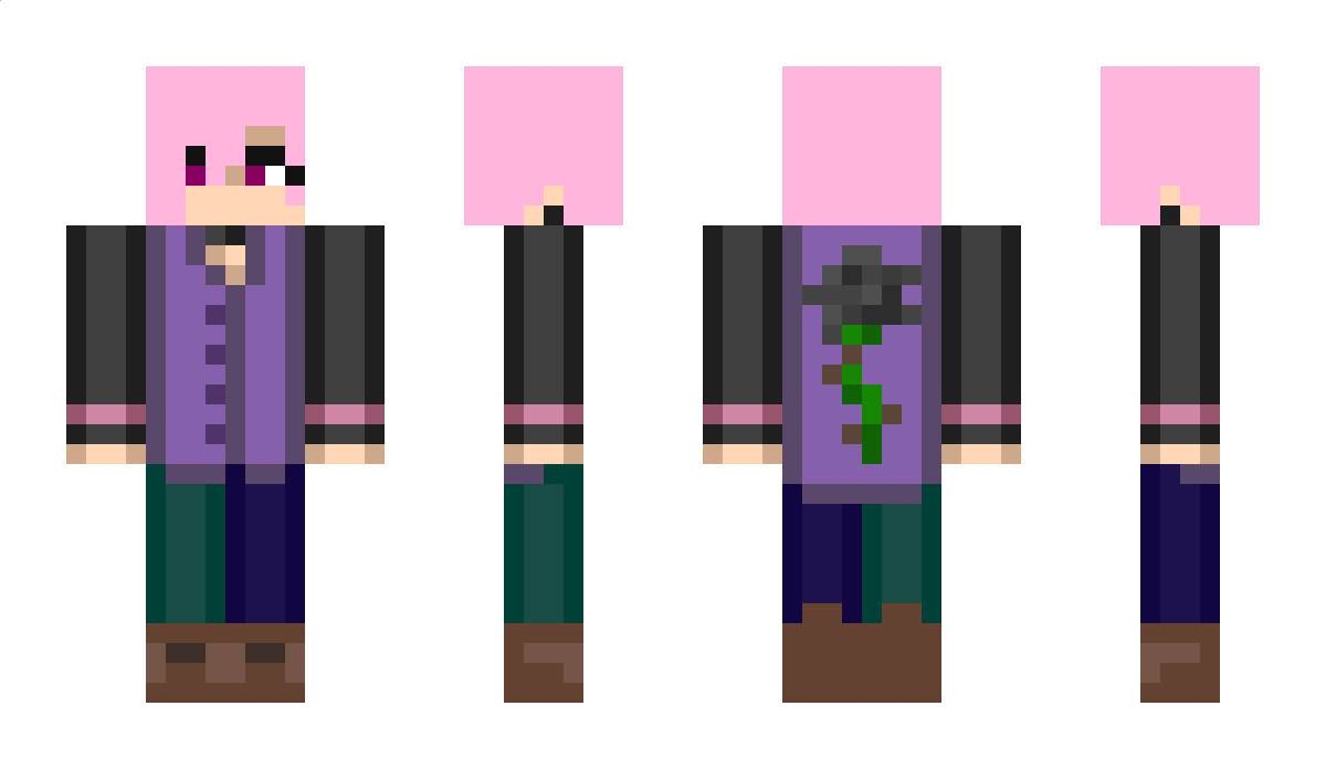 ObsidianRosed Minecraft Skin