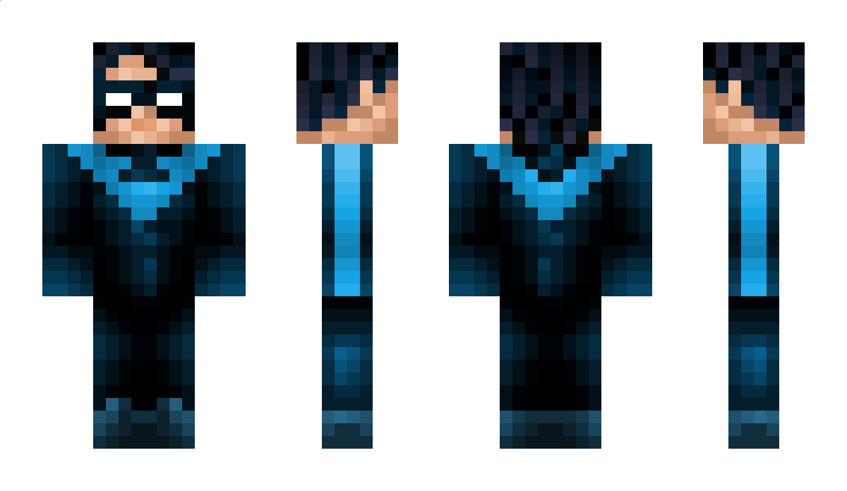 KnightWing Minecraft Skin