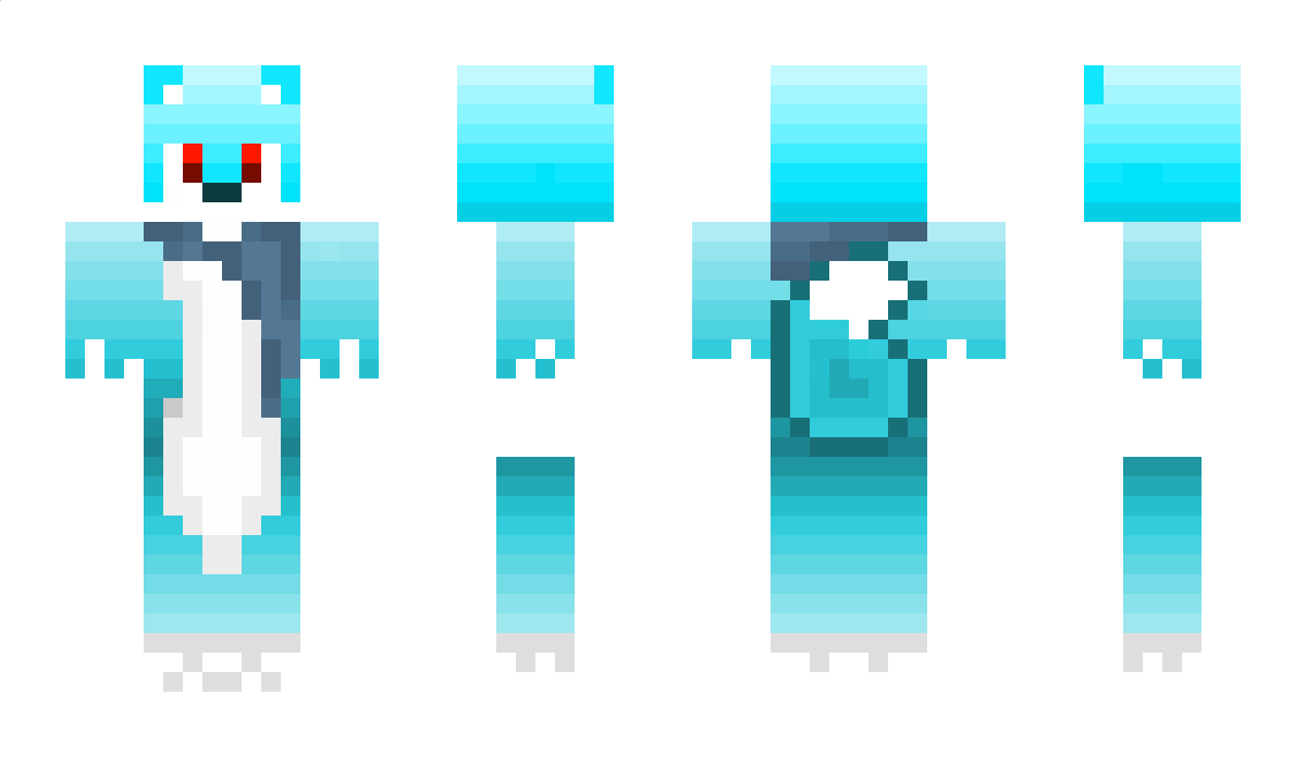 Icicle_Wolf Minecraft Skin