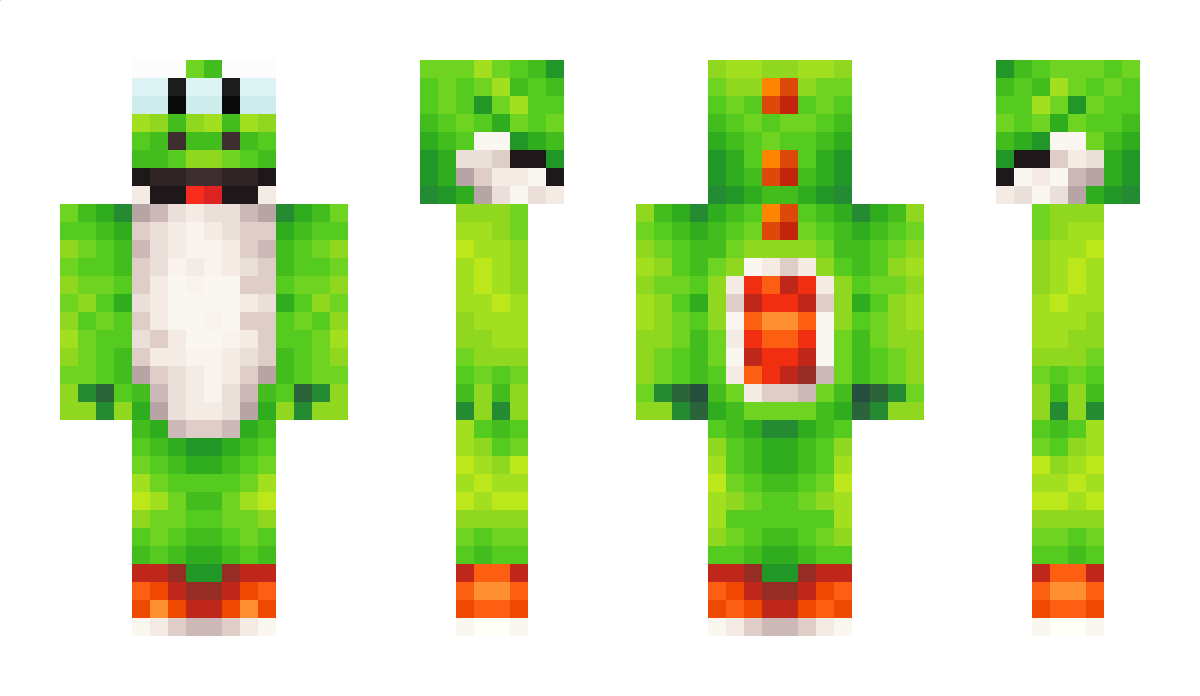 SupaYoshi Minecraft Skin