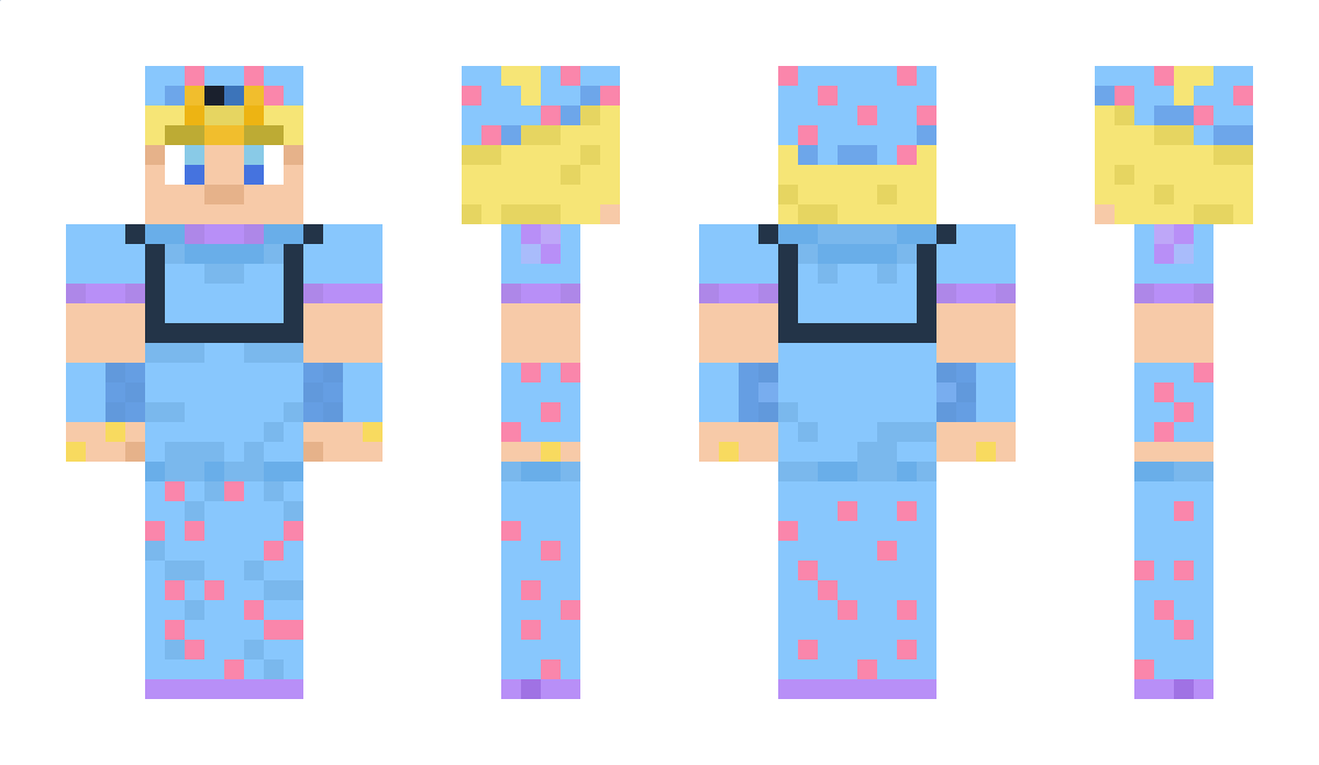 Three_HUNA Minecraft Skin