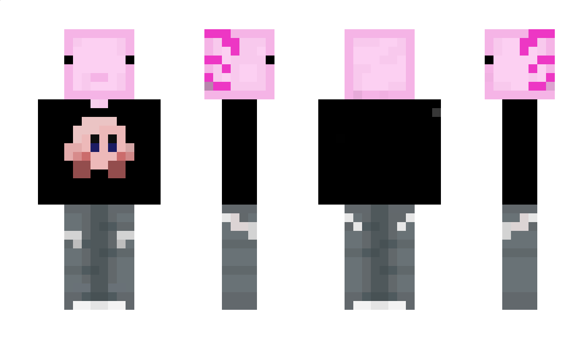 Gabxolotl Minecraft Skin