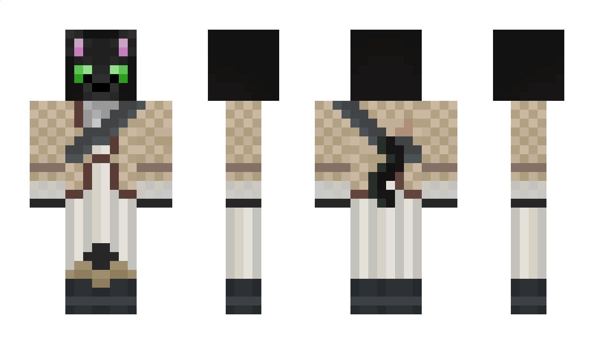 CatsLoveMiners Minecraft Skin