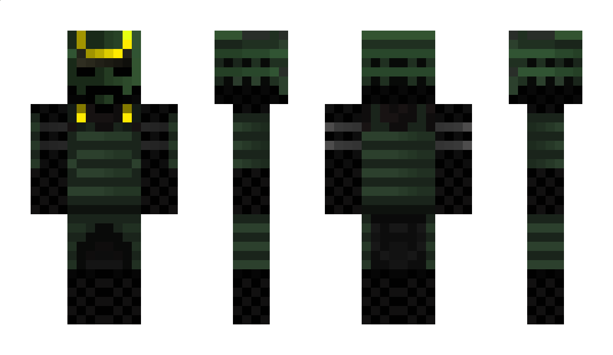 GreenSamurai Minecraft Skin