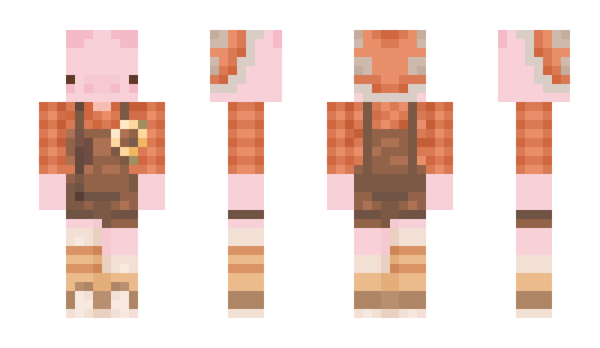 3PigletsInaCoat Minecraft Skin