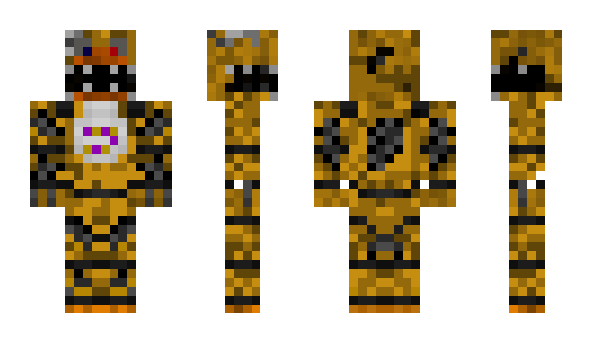 XHerobrineX Minecraft Skin